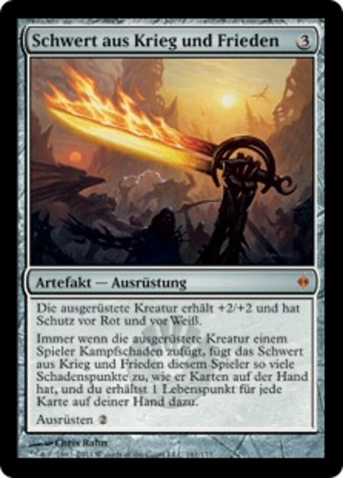Schwert aus Krieg und Frieden