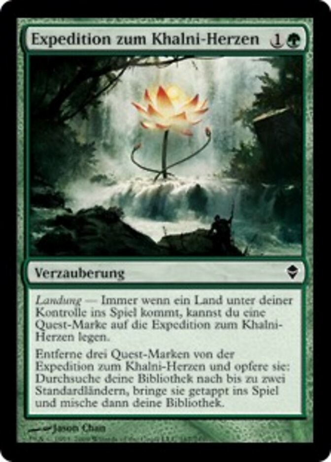 Expedition zum Khalni-Herzen