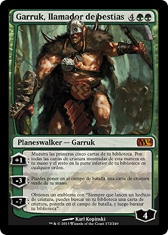 Garruk, llamador de bestias