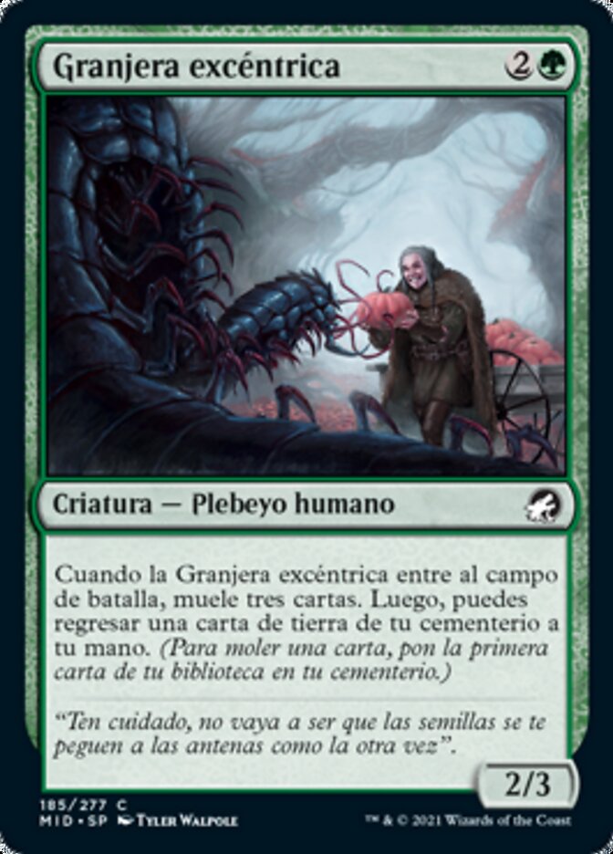 Granjera excéntrica