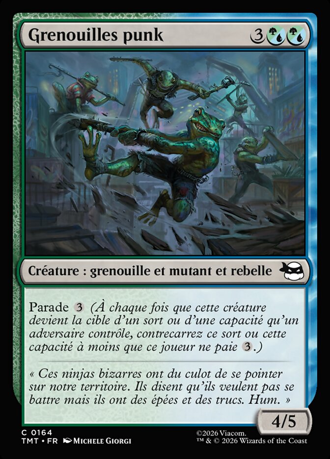 Grenouilles punk