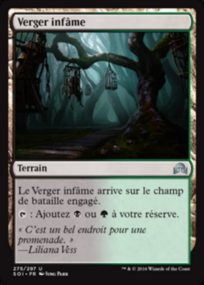 Verger infâme