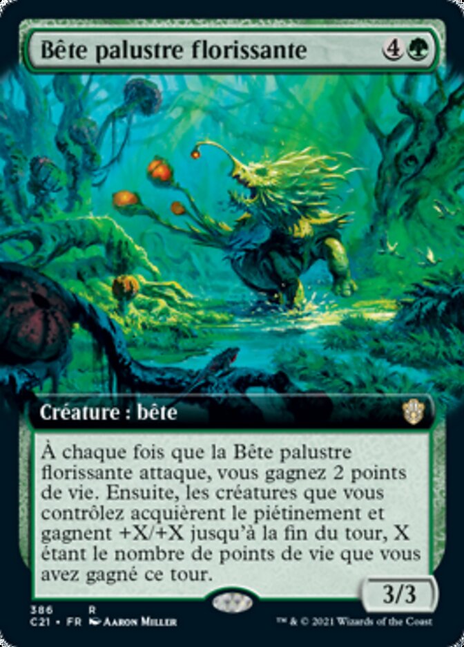 Bête palustre florissante