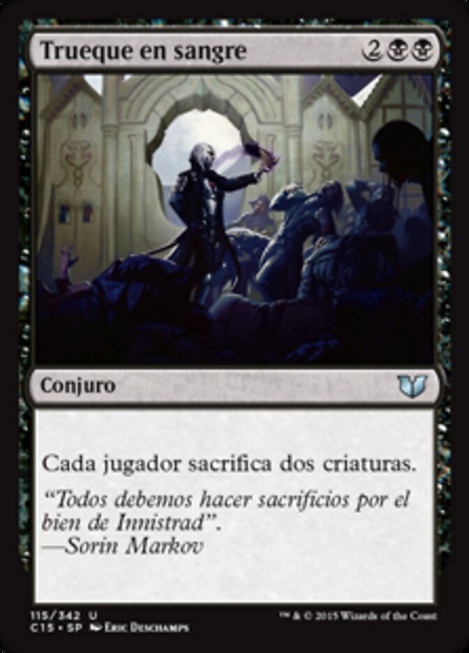 Trueque en sangre