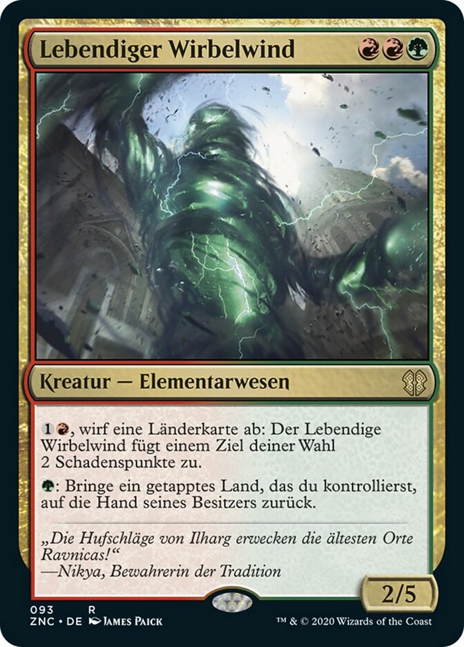 Lebendiger Wirbelwind