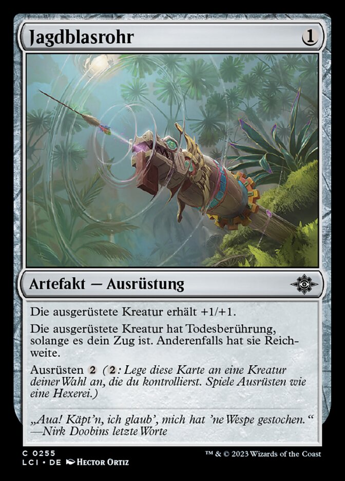Jagdblasrohr