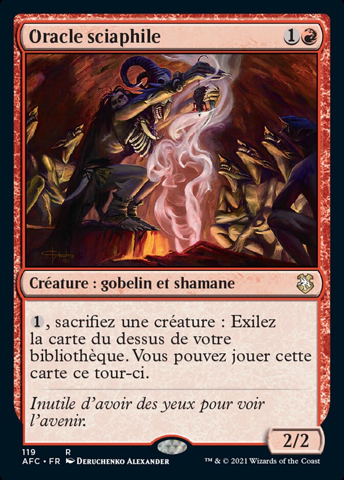 Oracle sciaphile