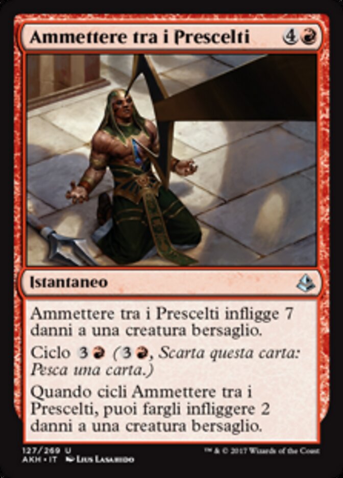 Ammettere tra i Prescelti