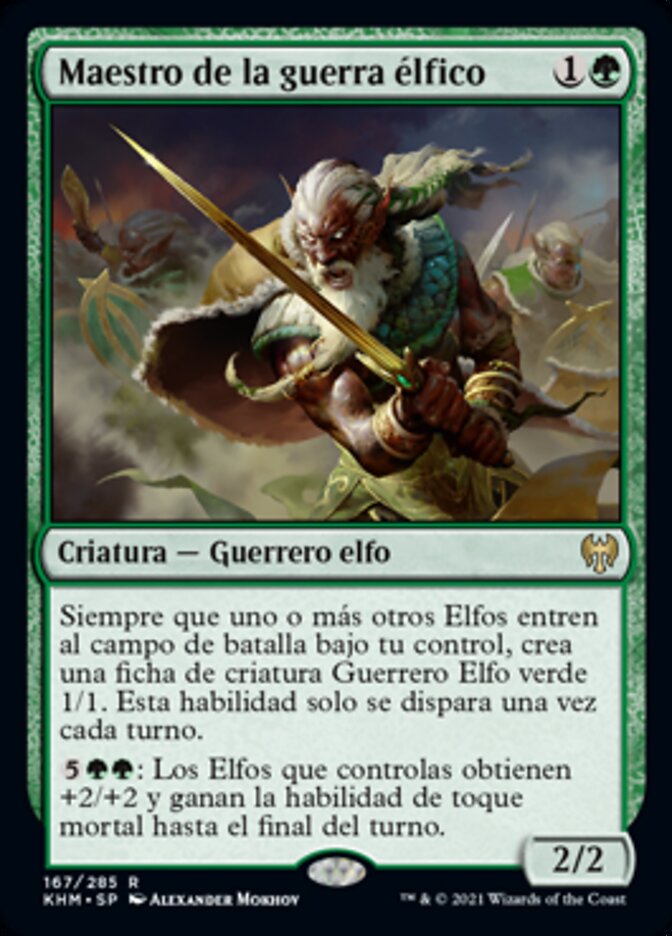 Maestro de la guerra élfico