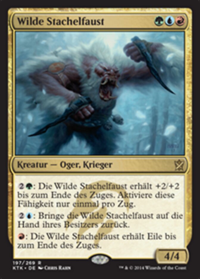 Wilde Stachelfaust