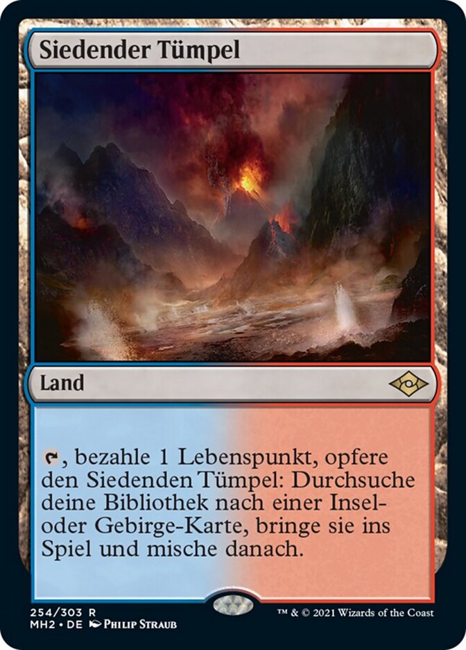 Siedender Tümpel