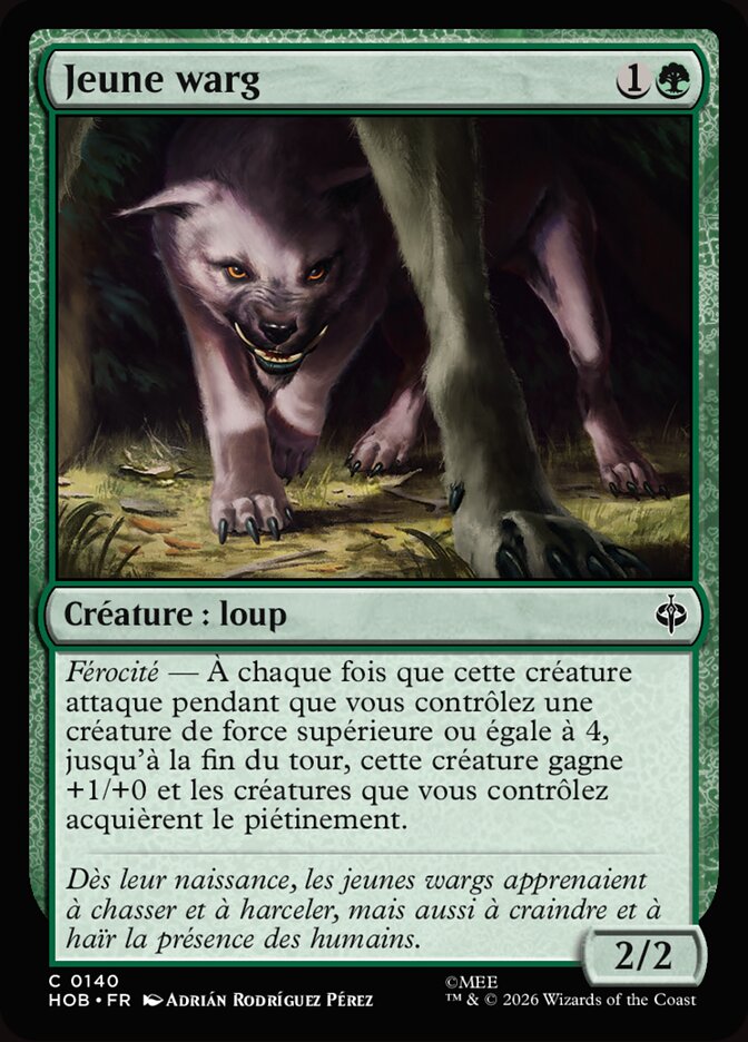 Jeune warg