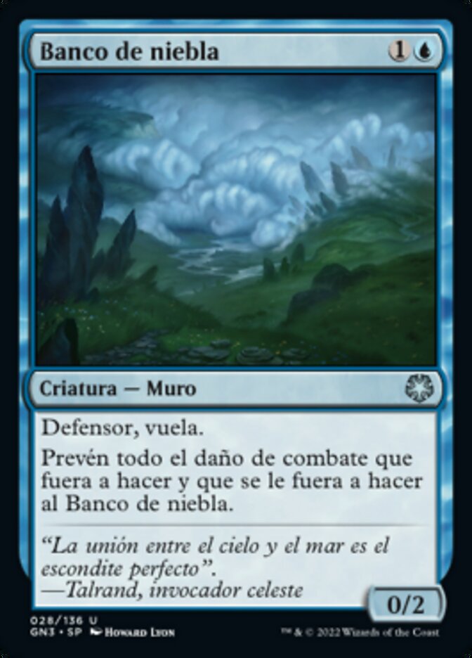 Banco de niebla