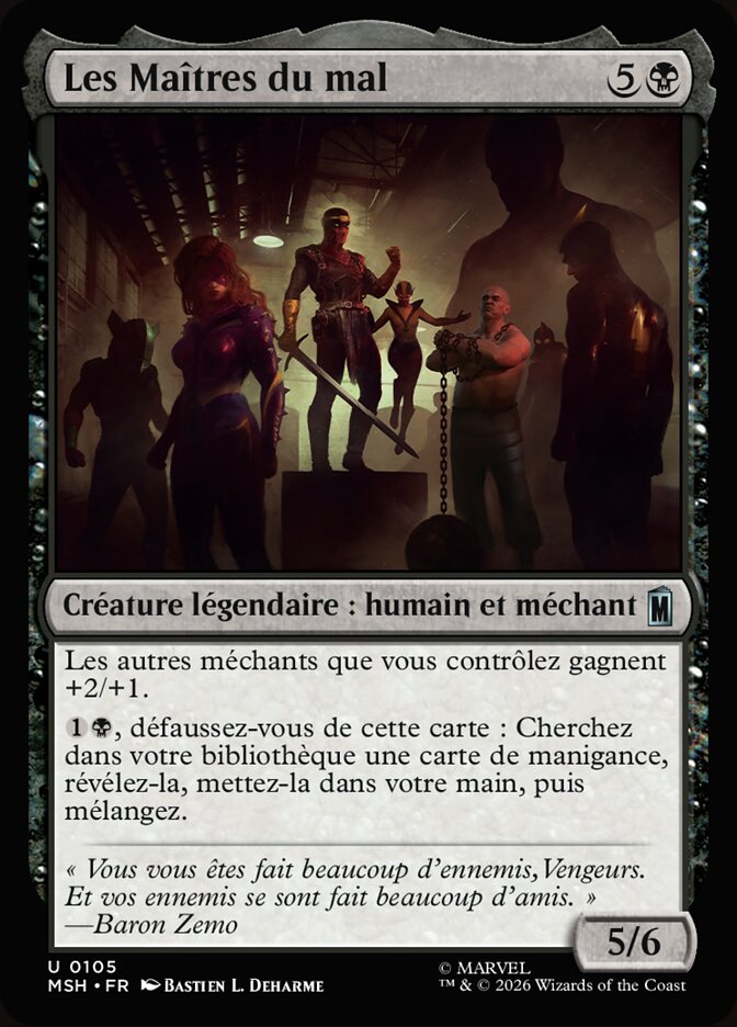 Les Maîtres du mal