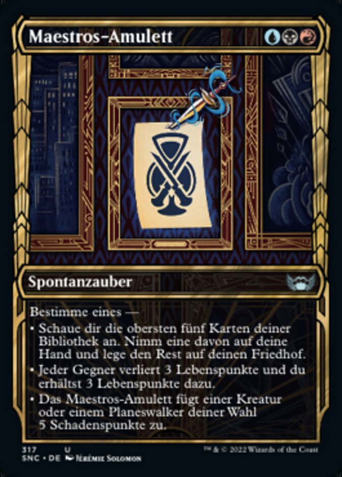 Maestros-Amulett