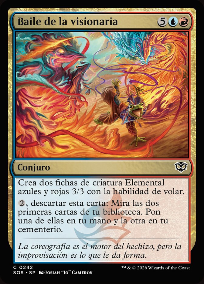 Baile de la visionaria