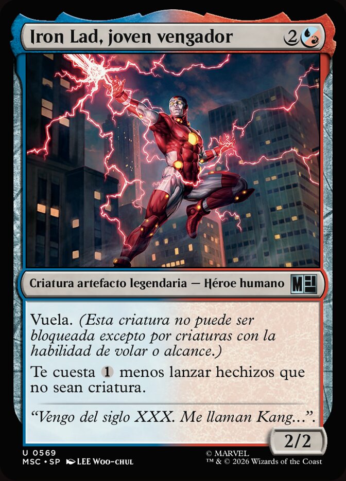 Iron Lad, joven vengador