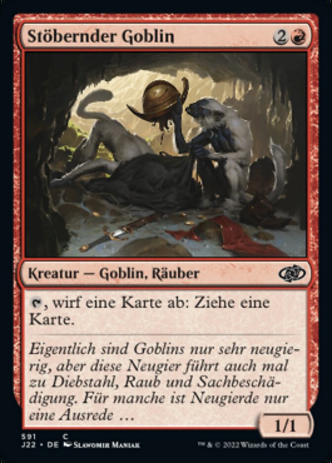 Stöbernder Goblin