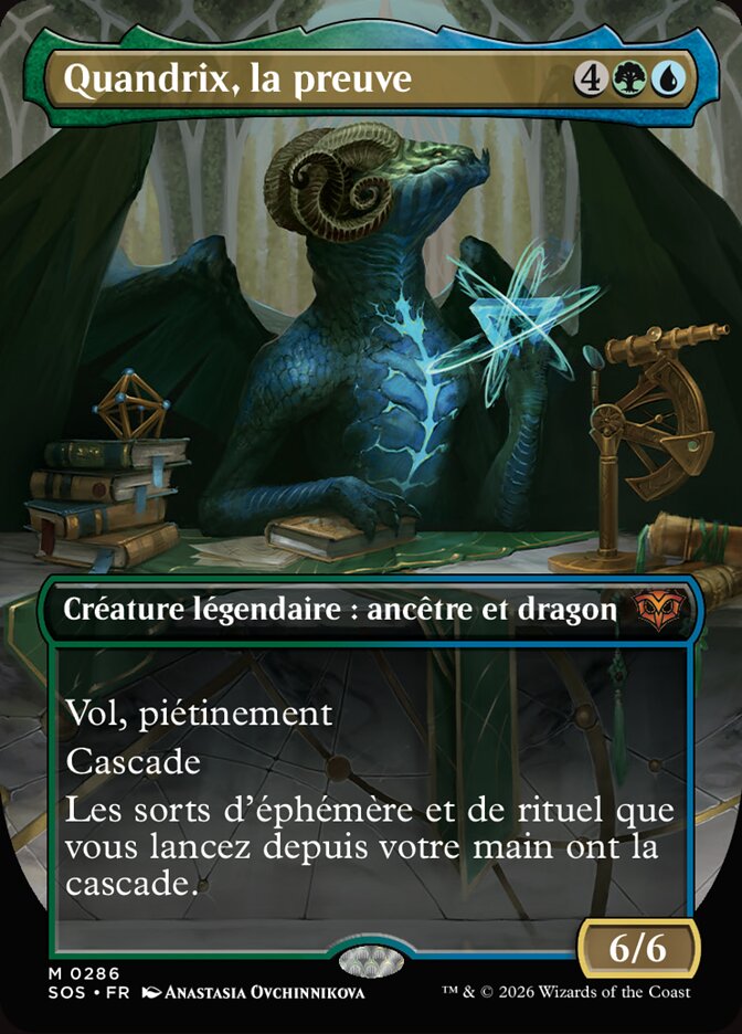 Quandrix, la preuve