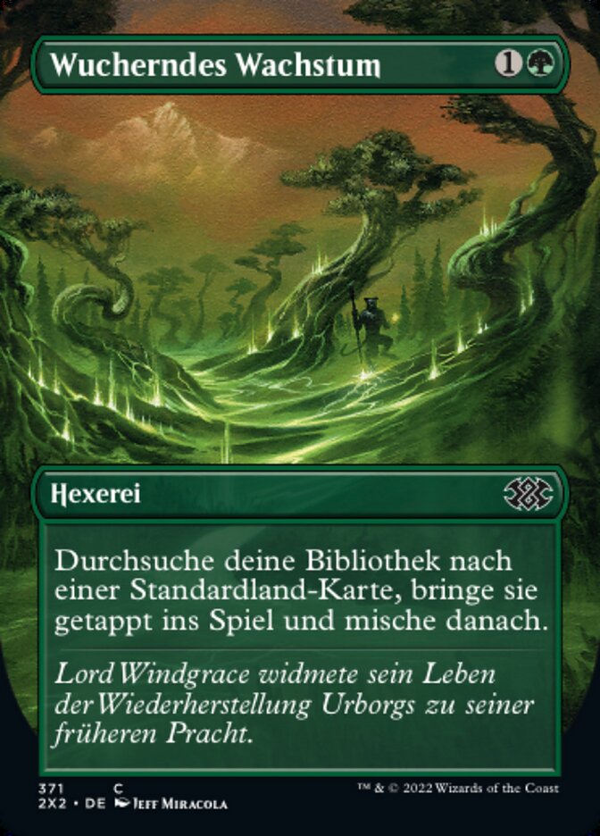 Wucherndes Wachstum