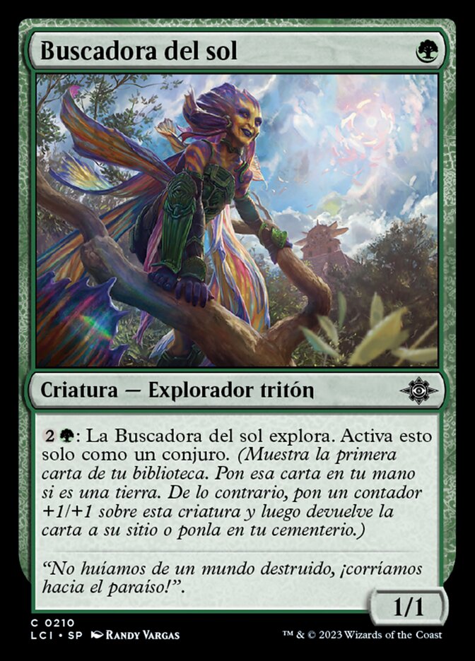 Buscadora del sol