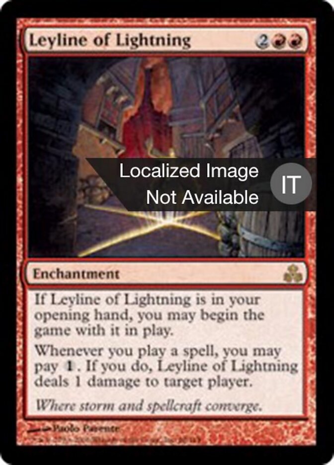 Leyline del Fulmine