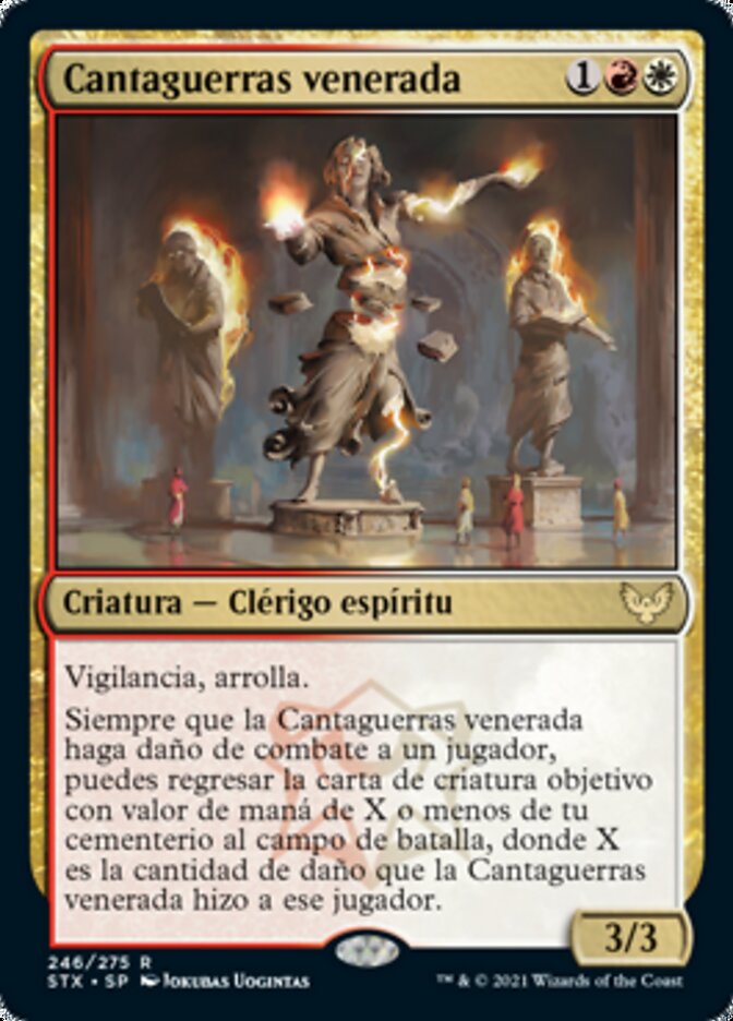 Cantaguerras venerada