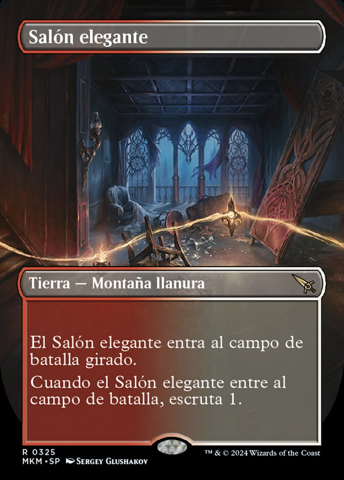 Salón elegante