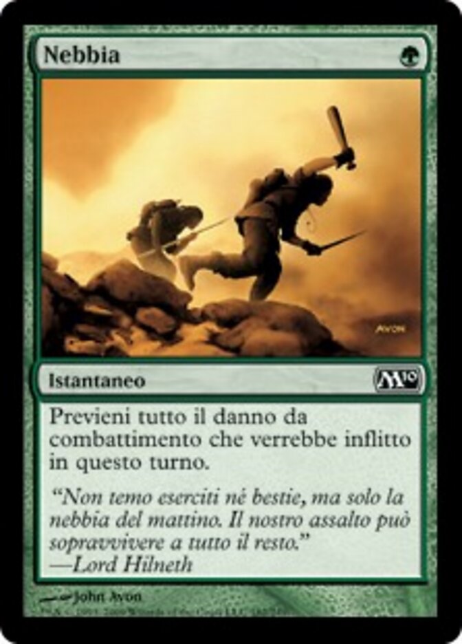 Nebbia