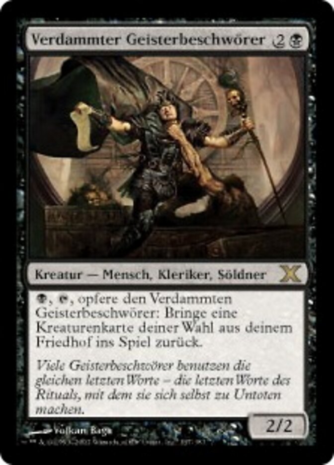 Verdammter Geisterbeschwörer
