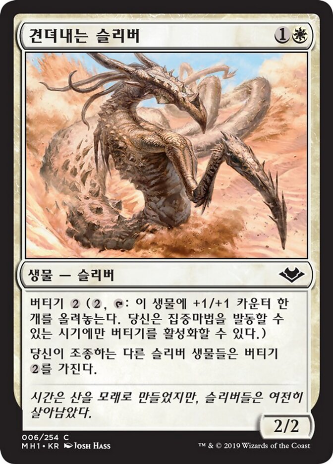 견뎌내는 슬리버