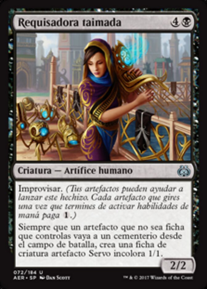Requisadora taimada