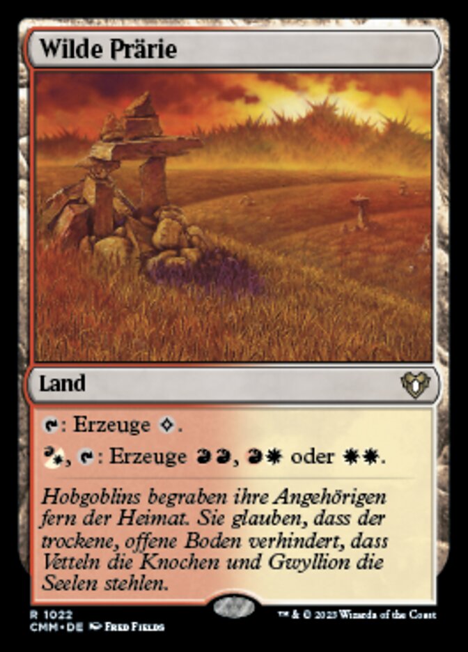 Wilde Prärie