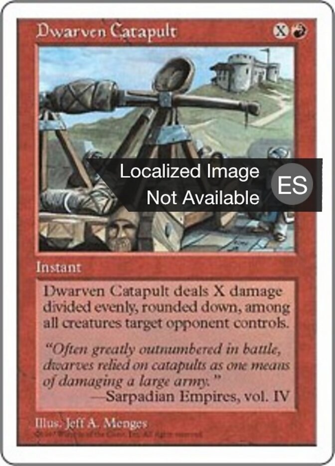 Catapulta enana