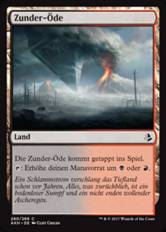 Zunder-Öde