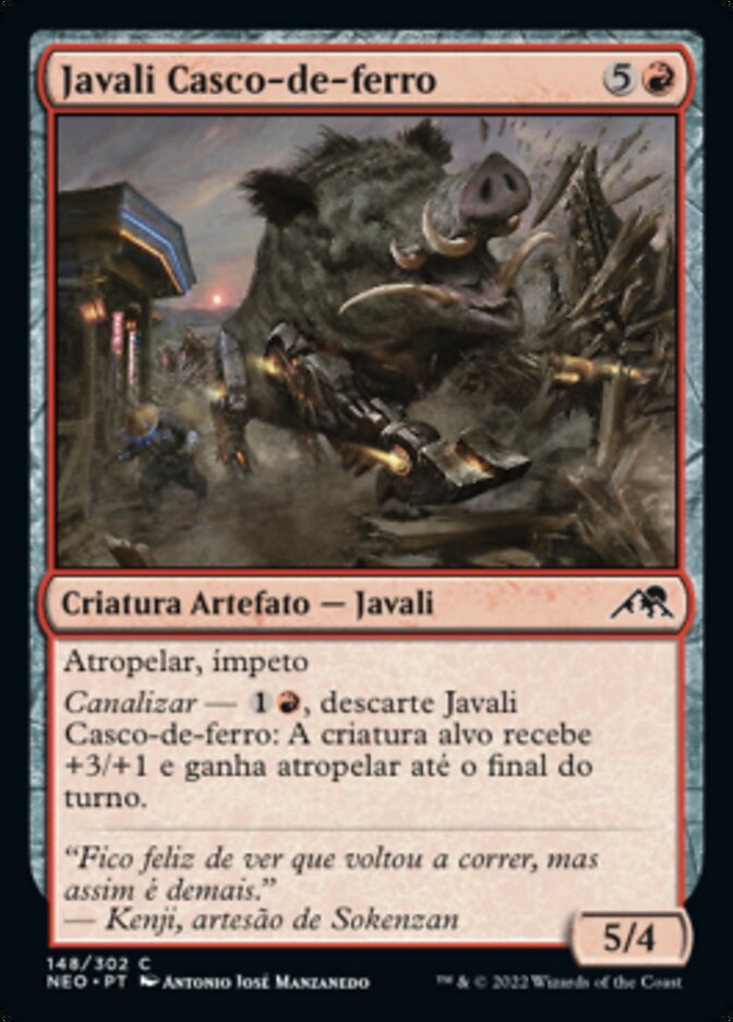 Javali Casco-de-ferro