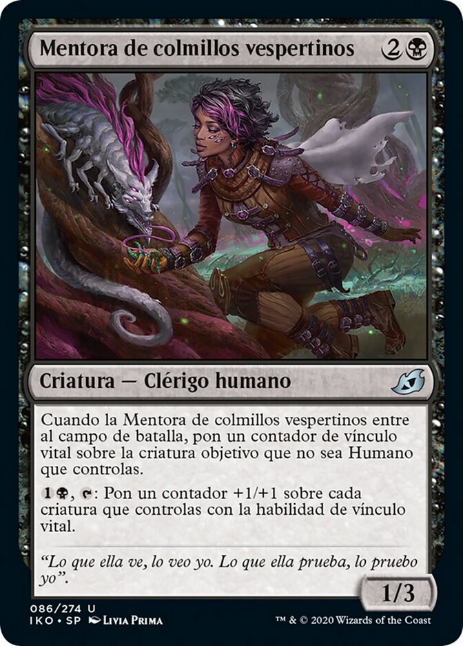 Mentora de colmillos vespertinos