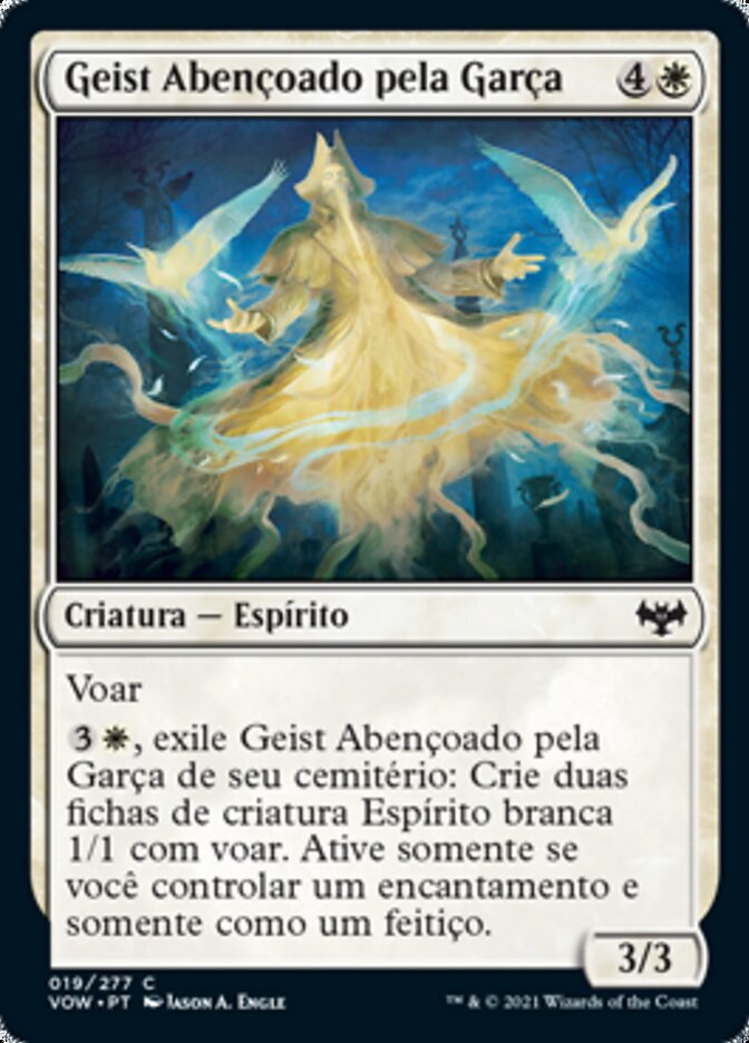 Geist Abençoado pela Garça