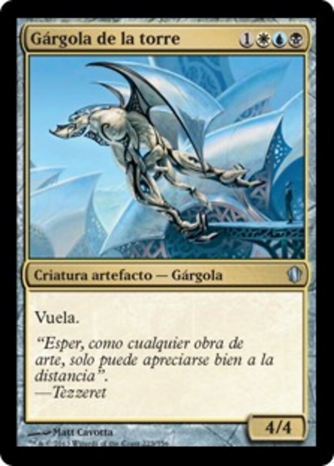 Gárgola de la torre