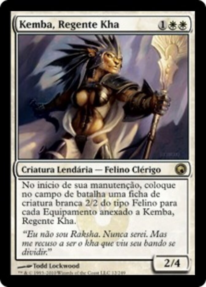 Kemba, Regente Kha