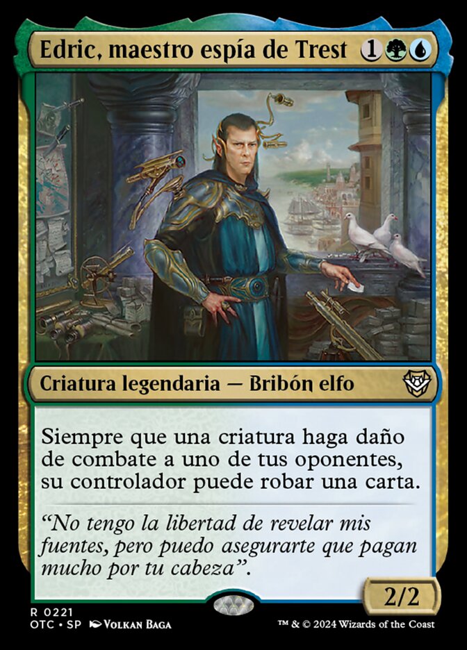 Edric, maestro espía de Trest
