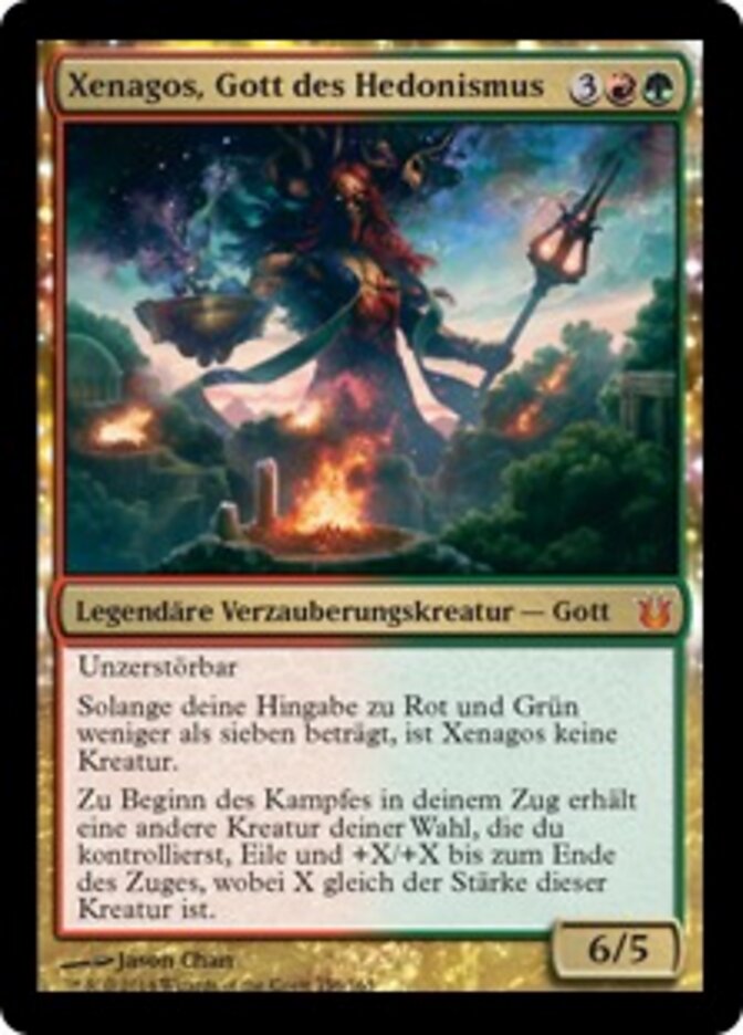 Xenagos, Gott des Hedonismus