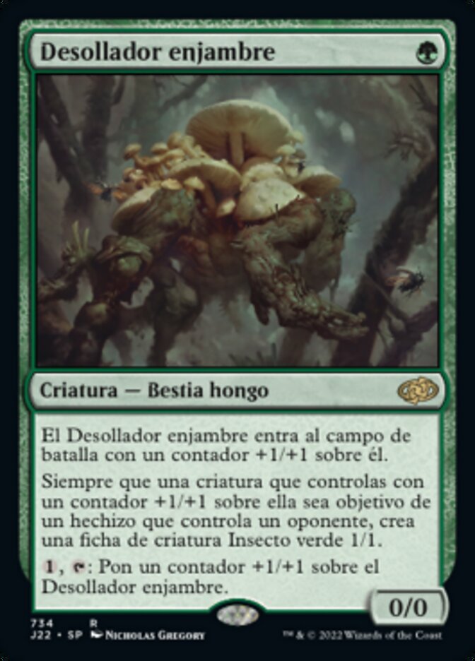 Desollador enjambre