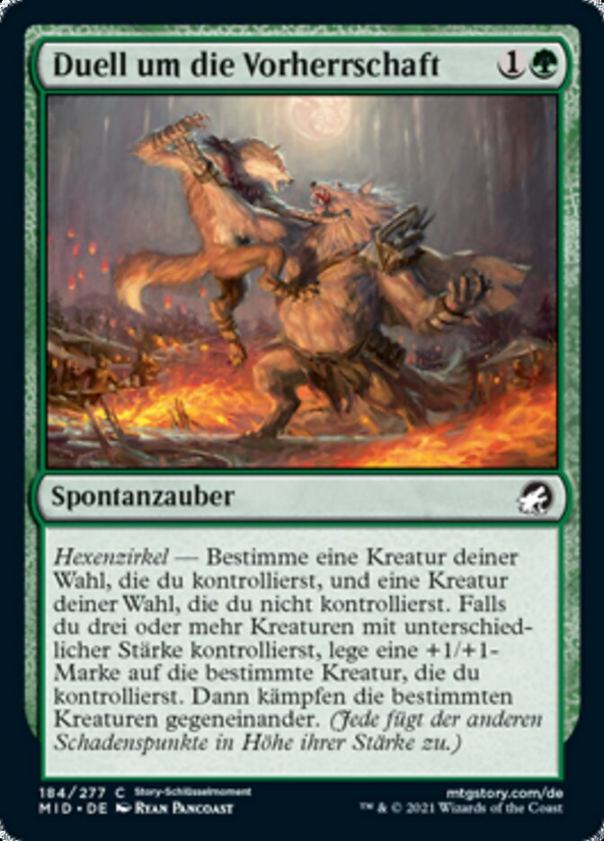 Duell um die Vorherrschaft