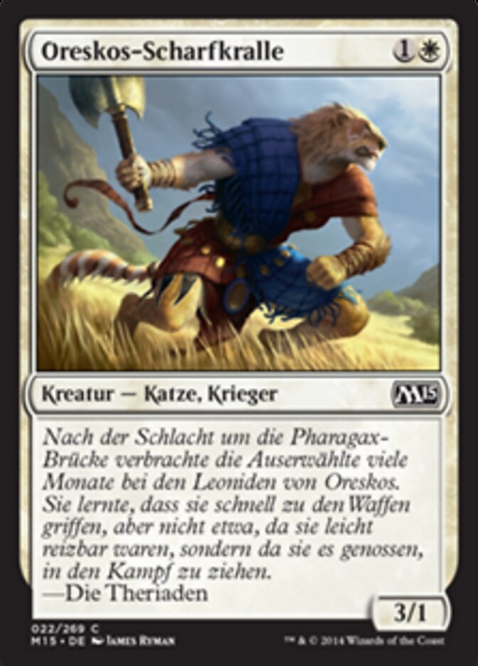Oreskos-Scharfkralle