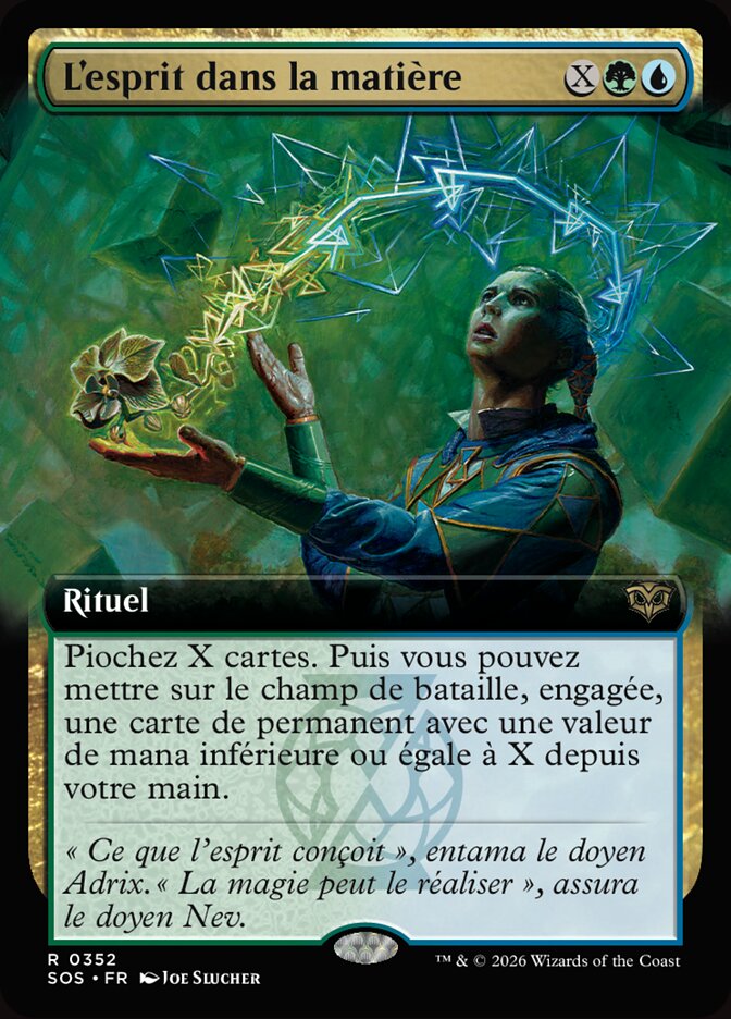 L'esprit dans la matière