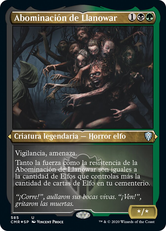 Abominación de Llanowar