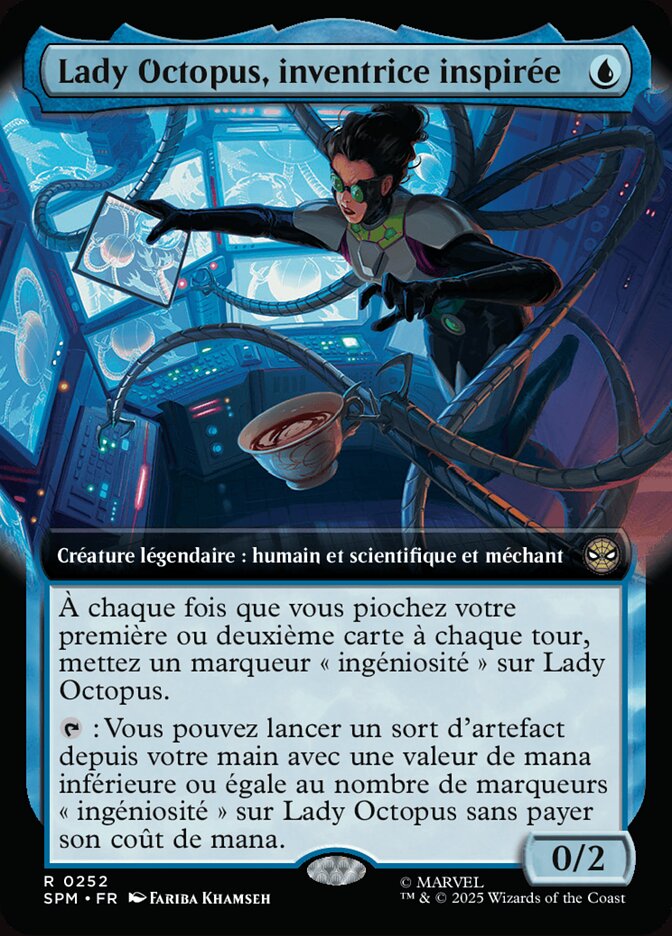 Lady Octopus, inventrice inspirée