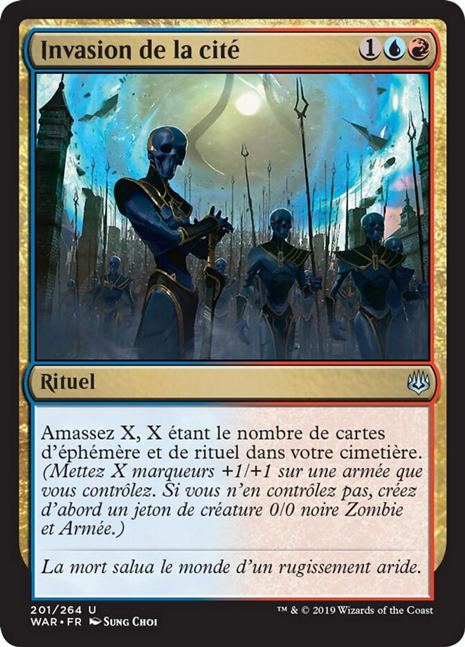 Invasion de la cité