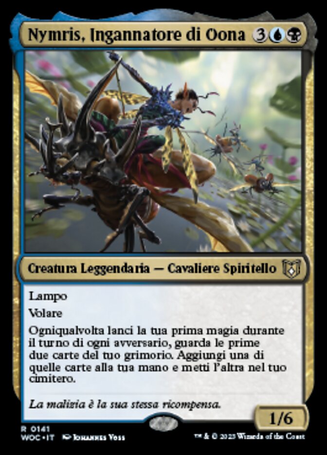 Nymris, Ingannatore di Oona